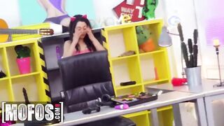 (Jordi) Fucks The Noisy Next Door (Scarlet Rebel) Hard Into Point Of View - Mofos
