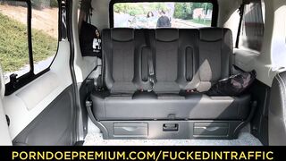 SCREWED IN TRAFFIC - Indonesian nailed in hardcore car boned