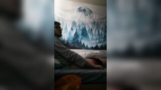 me and my long tit lover ride me amateur private