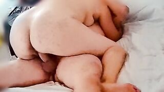 Rough banged Fiance into home