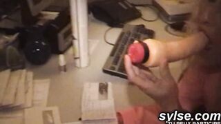 two secretaries suck co-workers into office