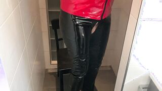 Pee on Clear Mules as per User Request