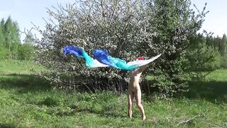 Naked with Fans (pass 1)