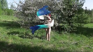 Naked with Fans (pass 1)