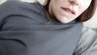 Fucking A Juicy Dark Hair with A Cork Into The Booty!