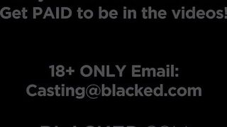 BLACKEDRAW Stranded Eliza gets some big black cock assistance
