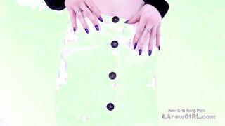Girl as cute as horny gets pussyfucked in studio