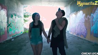 MAMACITAZ - (Evelina Darling & Nikolas) Russian Lovers Is Banging Outside Risking