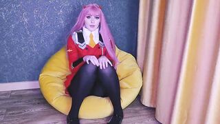 pov: Greedy skank Zero 2 can't stop squirting while you pounded her - Cosplay Spooky Boogie