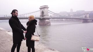 Kiara Lord rough pounded by a huge french dick at Budapest