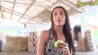 CARNE DEL MERCADO - #Juanita Gomez - Thin goddess Hispanic Jumps On