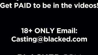 BLACKED Blonde nympho is on the prowl for long african penis tonight