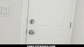 FamilyStrokes - Step-Daughter Seduces Dad Infront Of Milf