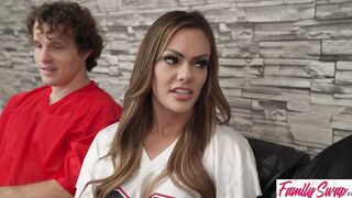 "If our team wins, we get to see your dicks"