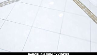 Freaky Stepdad Bends Over 18 year old Year Mature Schoolgirl While She Is Doing Her Homework