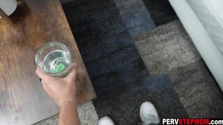 Kinky big ass stepmom sucking my dick