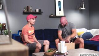 This was SO HOT! Daddy eager to learn boy