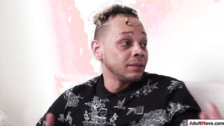 Masseuse gets double pussy fuck gangbang