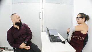 Cutie stepmom makes a young man cum rough - Porn into Spanish