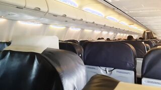 OUTSIDE AIRPLANE Hand Job and Oral Sex