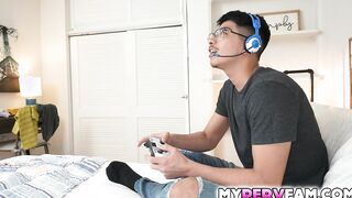 Stepmom Abby give Diego Perez a nice ride