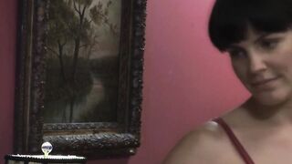 Brunette lesbian fingers petite stepsis
