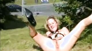 Wild British twat on the loose
