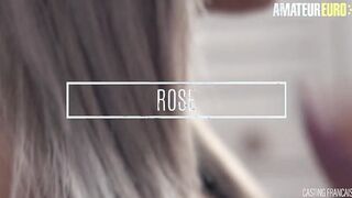 CASTING FRANCAIS Alex Duca & Rose Wild Sex On Casting