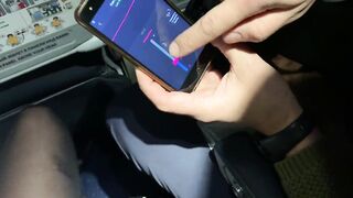 Controlling my orgasm on board the plane