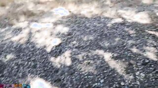 bimbos gets her ball from the next door's and gets incredible sexy balling
