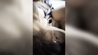 Thai girls Cum inside moutn