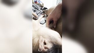 Thai girls Cum inside moutn