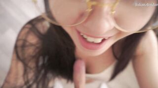 Young Dark Hair Students Crawled Inside The House And Really Banged!