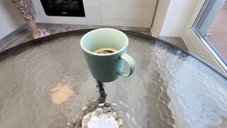 Quick morning sex with sexy stepmom. She begs for jizzed