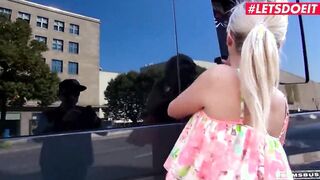 LETSDOEIT Striper Cutie Bombshell Vinna Reed Riding Gigantic Penis On
