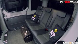 FuckedInTraffic - Claudia Macc Czech 18 Year Old Sensual Sex with Uber Driver inside