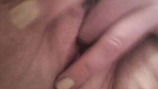Twat shot close up MILF ejaculates rough bbw