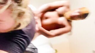 Pregnant PAWG Bigbootilatte lets me release my seed on her