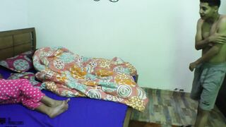 Fucking my stepsister while my stepmom is lying down FULL