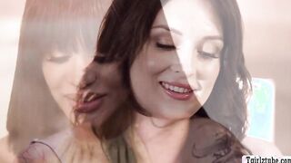 Tattooed TS latina bangs her bestfriend