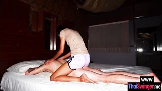 Petite Asian teen enjoyed passion 69
