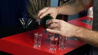 Big Boobed Blonde Crazy Hot hot Blonde mom Cindy Behr ride Long Penis of Bartender to Take Cum on Long Titties and for an Orgasm