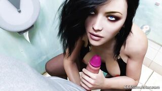 BIG Dick Cumshots 3D MILF Game Sex