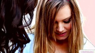 Busty teen get handson oral from stepmom