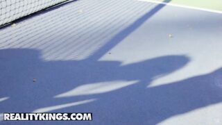 Reality Kings - Athletic eastern Vina Sky banged! in locker room