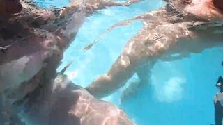 Underwater Double Ended sex toy with camilla