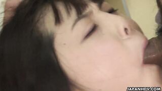 Japanese darling, Tomoyo Isumi sucks dicks, uncensored