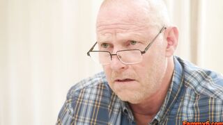 Freya Parker fucked in front of stepdad