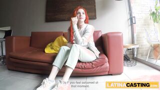Incredible Pale Hispanic Ginger Wild Rides Banged! By Mean Producer