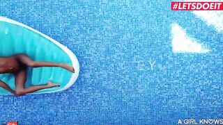 A GIRL KNOWS - Anya Krey & Megane Lopez Pool